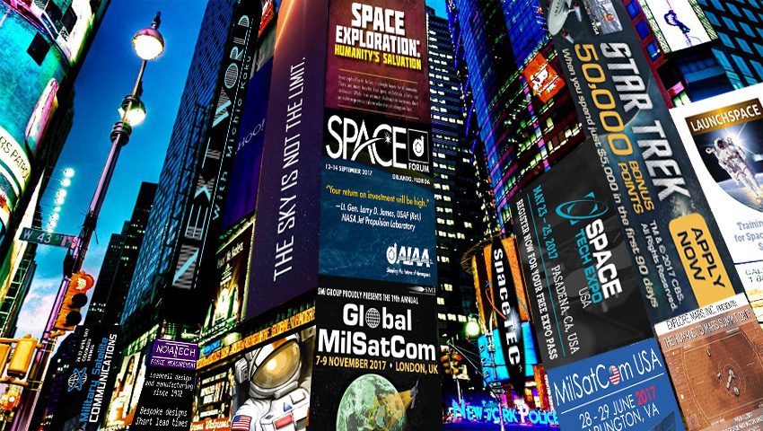 ads in space